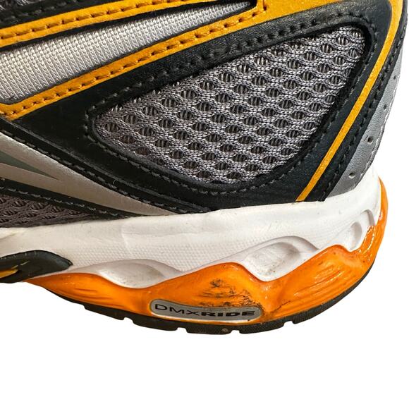 Reebok DMX Ride Men's Size 9 Running Shoes Sneakers White Silver Black Orange - Picture 10 of 12
